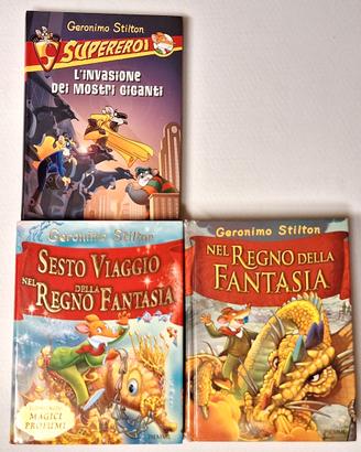 Lotto 3 Libri Geronimo Stilton