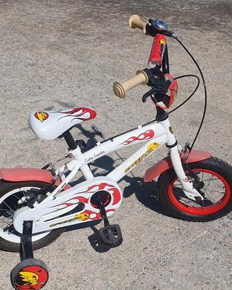 Bicicletta Bici Bimbo con Rotelline