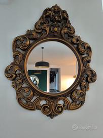 grande specchio in legno