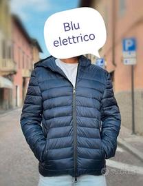 Piumino 100 grammi blu XL, nuovo