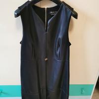 Abito donna nero pelle Roberta Biagi