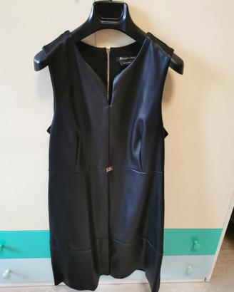Abito donna nero pelle Roberta Biagi