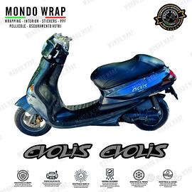 Adesivi compatibili con scooter EVOLIS 50 carena p