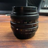 X-Fujinon 50mm f1.6 lente vintage