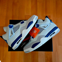 Nike air Jordan 4 Industrial Blue Military Blue 43