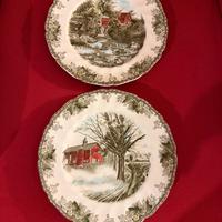 Piatti in ceramica made in England Johnson Bross