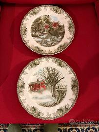 Piatti in ceramica made in England Johnson Bross