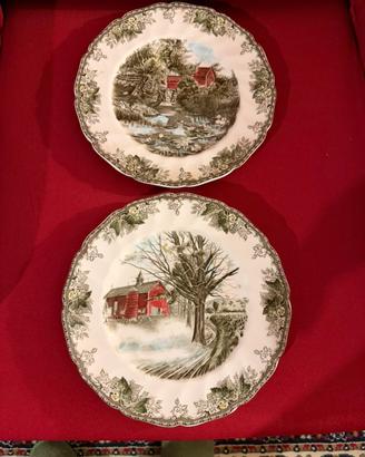 Piatti in ceramica made in England Johnson Bross