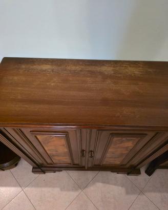 Monile Credenzina Classica In Legno e Radica