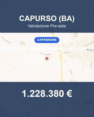 Immobile in asta di 3700 m² a Capurso