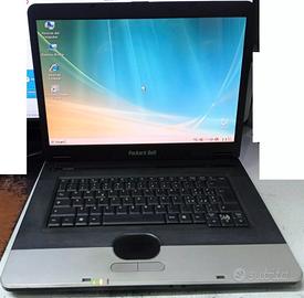 NOTEBOOK PACKARD BELL EASY NOTE ARGO C FUNZIONANTE