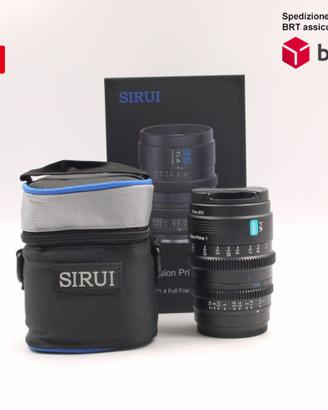 Sirui Vision Prime 35 T1.4 fullframe (Sony)