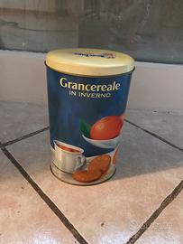 Scatola di latta vintage mulino bianco