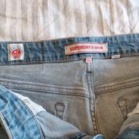 jeans corti superdry