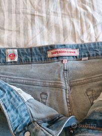 jeans corti superdry