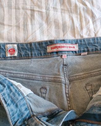 jeans corti superdry