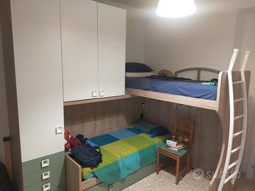 Cameretta Bit letto a castello + singolo