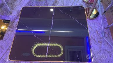 Elegante Tavolo Nero e oro -Design di Lusso
