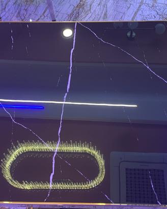 Elegante Tavolo Nero e oro -Design di Lusso