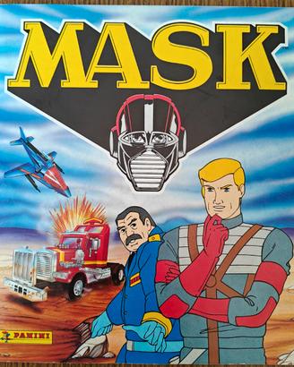 Album M.A.S.K. Panini 1986 COMPLETO +Poster Centr.