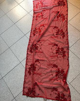 Stola/coprispalle rossa