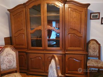 Mobile soggiorno legno massello