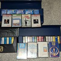 Cassette musica con custodia