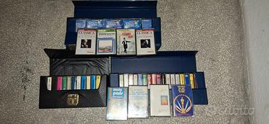 Cassette musica con custodia