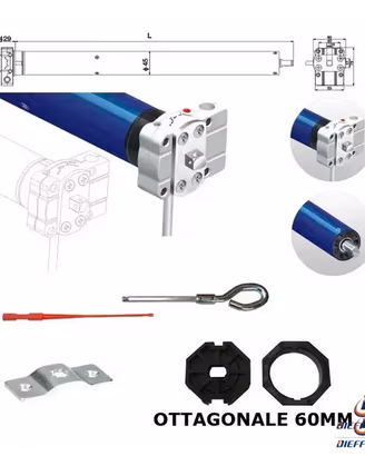 Motore Tapparella Tapparelle 100 Kg 50nm 230V