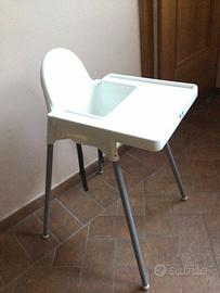 Seggiolone con vassoio