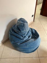 Poltrona pouf a sacco