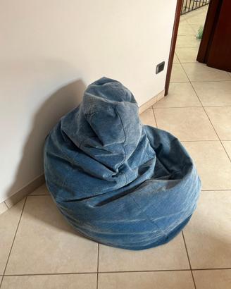 Poltrona pouf a sacco