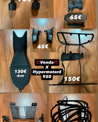 Ricambi Hypermotard 950