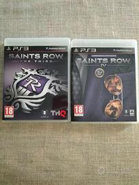 Lotto SAINTS ROW THE THIRD + SAINTS ROW IV xPS3