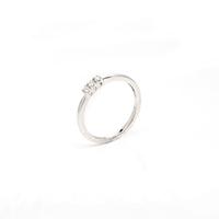 Anello Trilogy con Diamanti 0,08 ct