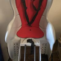 Seggiolino posteriore bicicletta bambini