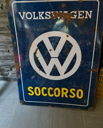 Insegna Smaltata Volkswagen