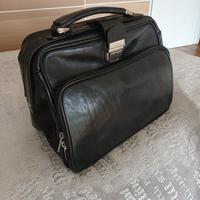 borsa medico vintage in vera pelle