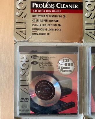 ALLSOP ProLens Cleaner CD DVD Pulizia Lente Laser