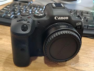 Canon r6 con adattatore originale  ef-rf
