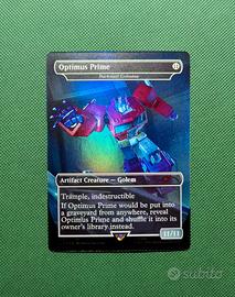 Optimus Prime Secret Lair - Magic the Gathering 