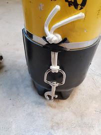 Coppia di Bombole da sub in acciaio 12 litri