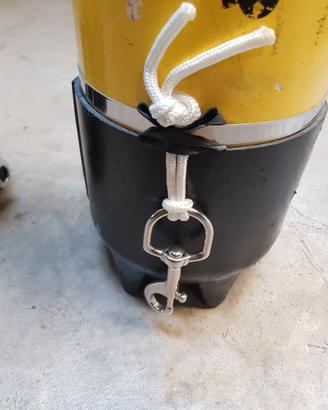 Coppia di Bombole da sub in acciaio 12 litri