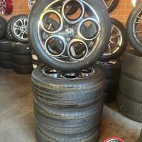 KIT CERCHI IN LEGA +GOMME ALFA ROMEO TONALE DA 18