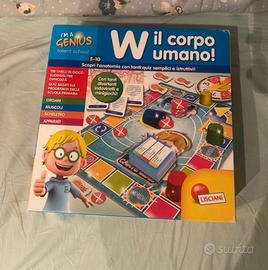 Gioco W il corpo umano