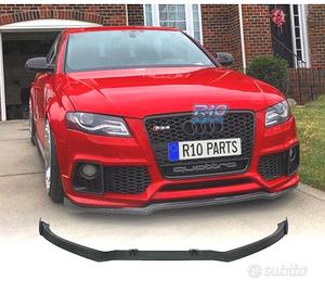 SPOILER LABBRO ANTERIORE AUDI A4 B8 LOOK RS4 11-15