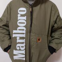 Giacca mrlboro x charartt verde cachi