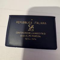MONETE COMMEMORATIVE G. MARCONI 100 LIRE PROVA AG.