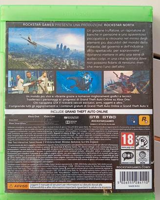 GTA V 5 Xbox One - Originale Ita