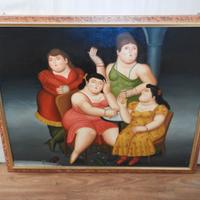 Quadro Falso d'autore - Botero - Quattro donne